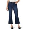 Amazon Essentials Jeans da Donna Elasticizzati Medi a Vita Medio Alta Kick Crop, Lavaggio Ombra Scura, Taglia 36