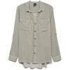 VERO MODA Vmbumpy L/S - Maglietta New Wvn Ga Noos, Capulet Olive, M