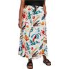 Urban Classics Ladies Viscose Midi Skirt, Gonna Donna, Whitesandfruity, XS