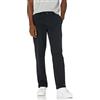 Amazon Essentials Pantaloni Casual Chino Elasticizzati dal Taglio Classico Uomo, Nero, 32W / 29L
