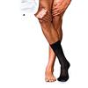FALKE No. 4 M So seta tinta unita 1 paio, Calzini Uomo, Nero Black 3000, 39-40