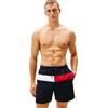 Tommy Hilfiger Uomo Pantaloncino da Bagno Medium Drawstring con Tasca Posteriore, Blu (Desert Sky), S