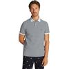 Tommy Hilfiger Uomo Maglietta Polo Maniche Corte Regular Fit con Chiusura con Bottoni, Multicolore (Breezy Blue/Desert Sky), S