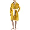 Top Towel Accappatoio da donna in spugna 100% cotone 500 g/m² - Cintura in cotone, tasche interne, collo semi-imbuto, maniche a giro, asciugatura rapida, lavabile in lavatrice a 30°C