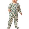 Petit Bateau Pigiama a Maniche Lunghe con Ponte sul Retro Unisex-Bimbi