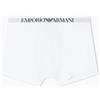 Emporio Armani Boxer da Uomo in Cotone (Confezione da 1), Bianco, M