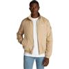 Calvin Klein Uomo Giacca Padded Harrington Calda, Beige (Travertine), XXS