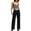 Karl Lagerfeld Jeans Donne Mid Rise Relaxed Denim