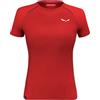 Salewa, Pedroc Ptc Delta W T-shirt, Donna, Rosso, M