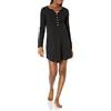 Amazon Essentials Camicia da Notte da Donna, per Allattamento, Nero, XXS