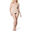Spanx Donna Seamless Power High-Waisted Thong Camisole, Soft Nude, M