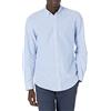 Amazon Essentials Camicia a Maniche Lunghe in Tessuto Oxford Elasticizzato dalla vestibilità Standard (Disponibile in Taglie Extra Forti) Uomo, Azzurro Polvere, S