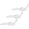 FALKE Invisible Step Medium Cut Multipack M In cotone invisibili tinta unita confezione di 3 paia, Calzini fantasmini Uomo, Bianco White 2000, 43-44