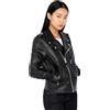 Schott NYC LCW1601D, Giacca, Donna, Nero (Black), L