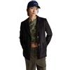 United Colors of Benetton Giacca 2Q5GDW03I, Nero, 36 Donna