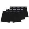 HUGO Trunk Triplet Pack Boxer, Black, XXL (Pacco da 3) Uomo