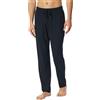 Schiesser Herren Lange Schlafhose Bio-Baumwolle-Mix + Relax Slip Pigiama, Blu Scuro_182185, 60 Uomo