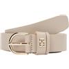 Tommy Hilfiger Donna Cintura Essential Effortless 2,5 cm Cintura in Pelle
