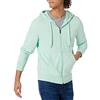Amazon Essentials Giacca Leggera a vestibilità Regolare con Cappuccio e Zip Integrale Uomo, Verde Menta, XL