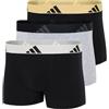 adidas Trunk (3PK) - Active Flex Cotton - Biancheria Intima Comoda, Assortiti 1, M