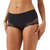 Spanx Lace Hi-Hipster, Mutandine a Vita Bassa in Pizzo Donna, Nero (Very Black), S