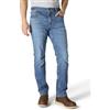Carhartt Jeans Con Gamba Affusolata, Cinque Tasche, Straight Fit, Elasticità Extra Rugged Flex, Uomo, Blu (Houghton), 33W / 32L