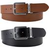 Levi's Reversible Core Cintura da uomo, Nero regolare., 95 cm