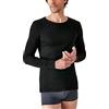 Damart Tee Shirt Manches Longues, Maglia Uomo, Nero (Noir 54119-17010-), Medium