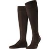 FALKE Tiago M Kh sostenibili cotone filo di Scozia al ginocchio tinta unita 1 paio, Calzini lunghi Uomo, Marrone Brown 5930, 39-40