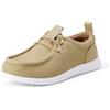 Amazon Essentials Mocassino in Tela Uomo, Naturale Bianco, 40 EU
