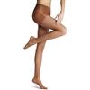 FALKE Energize 15 DEN W Ti trasparenti velati con compressione 1 pezzo, Collant Donna, Effetto pelle Powder 4069, XL