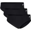 adidas Bikini (3 Pezzi) - Sport Active Light Flex-Packaged Panties - Biancheria Intima Comoda, 000 Nero, M