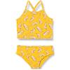 Amazon Essentials Tankini da Ragazza, Set Tankini, Dorato, Giallo, Beige, Leopardato, M