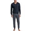 CALIDA Relax Streamline Set di Pigiama, Blu Zaffiro, 46-48 Uomo