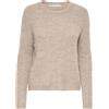 Only Onllolli L/S Maglione Knt Noos Maglione Donna, Grigio Tortora, M