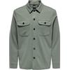Only & Sons Herren Onsnewkodyl Overshirt Sweat Noos Castor Gray L