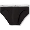 Tommy Hilfiger Slip da Uomo 3P WB UM0UM03876, Multicolore (Nero/Nero/Nero Bianco WB), XXL