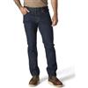 Carhartt Jeans Con Gamba Affusolata, Cinque Tasche, Straight Fit, Elasticità Extra Rugged Flex, Uomo, Blu (Erie), 38W / 34L