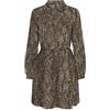ONLY Onlnova Life Vis L/S Shirt Dress, Sierra, L Donna