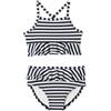 Amazon Essentials x Sofia Grainge Costume da Bagno Due Pezzi con Spalline Incrociate Bambine e ragazze
