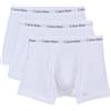 Calvin Klein Uomo Pantaloncini Boxer Confezione da 3 Intimo, Bianco (White), XL
