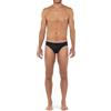 HOM WUKX Slip de Bain Sea Life Bagno, Noir, XL Uomini