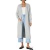 Amazon Essentials Cardigan Lungo Leggero, Taglio a Spolverino, Vestibilità Classica Donna, Grigio Medio Puntinato, S
