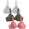 Fruit of the Loom Smooth Cotton T-Shirt Bra - Ultra-Soft, Flexible, And Invisible Under Tees Reggiseno a t-Shirt Donna (Pacco da 1)