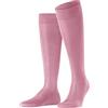 FALKE Tiago M Kh sostenibili cotone filo di Scozia al ginocchio tinta unita 1 paio, Calzini lunghi Uomo, Rosa Rose Water 8804, 39-40
