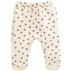 Koton Quilted Jogger Sweatpants Elastic Waistband, Pantaloni della Tuta Bambine, Beige Design(0D5),