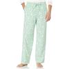 Amazon Essentials Pantaloni da pigiama da uomo in flanella traspirante (disponibili in taglie grandi e alti), animali della foresta verde menta, XXL