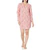 Amazon Essentials Camicia da Notte con Risvolto Dentellato in Tessuto di Flanella (Disponibili in Taglie Forti) Donna, Bianco Bosco, XXL Plus