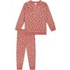Schiesser Mädchen Schlafanzug Set Pyjama Warme Qualitäten Frottee-Fleece-Interlock-Größe 92 bis 140 Pigiama, Rosa Antico, 181829, Bambine e Ragazze