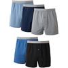 Hanes Mens TAGLESS ComfortSoft Knit Boxer con Comfort Flex Waistband 5-Pack 5